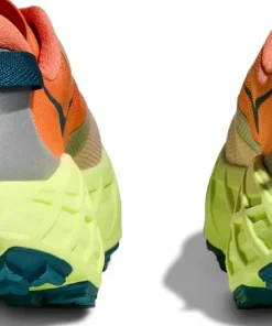Hoka Women's Speedgoat 7 Persimmon/Neon Yuzu