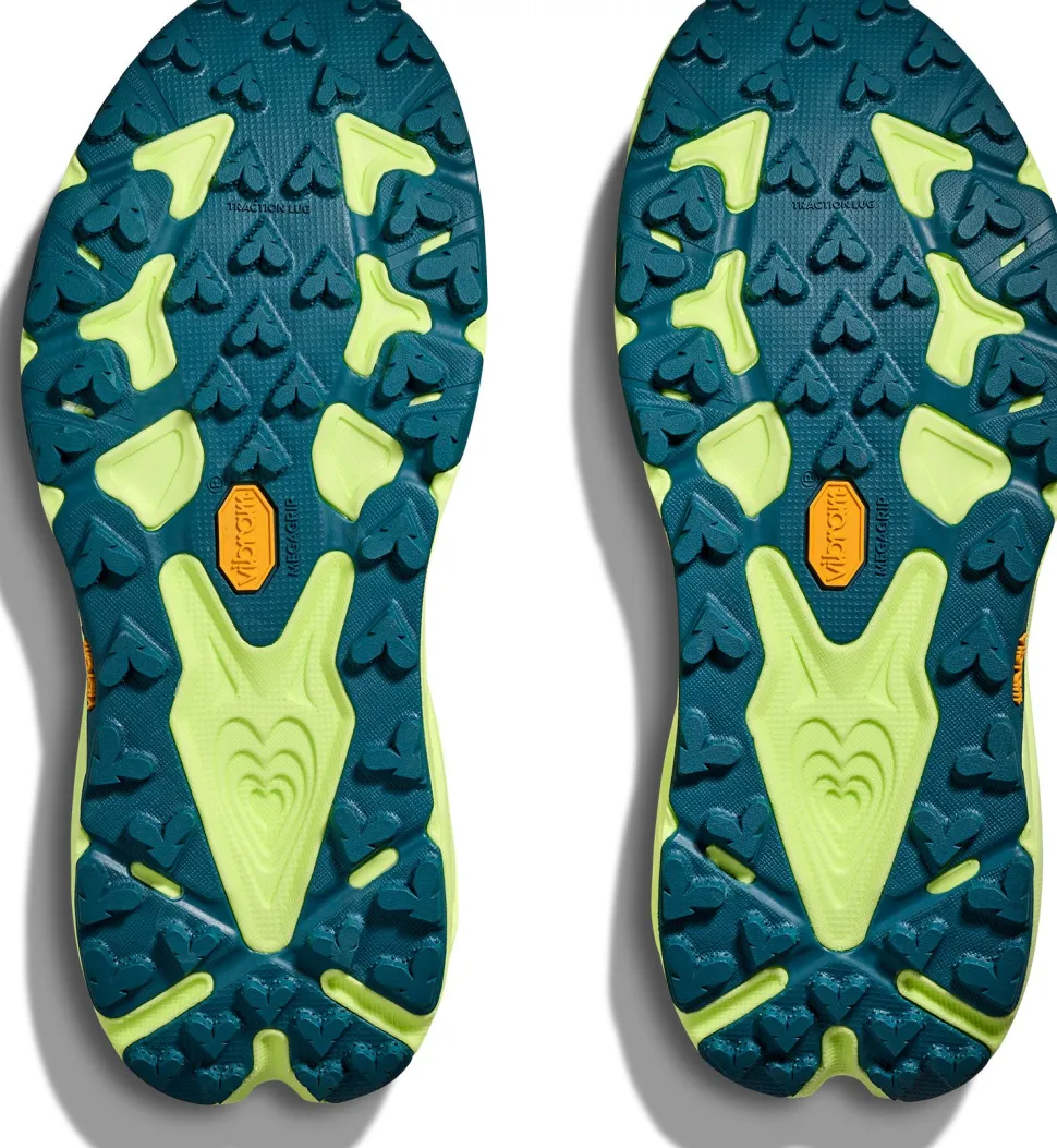 Hoka Women's Speedgoat 7 Persimmon/Neon Yuzu