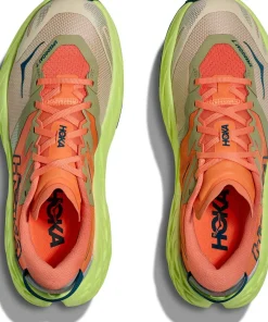 Hoka Women's Speedgoat 7 Persimmon/Neon Yuzu