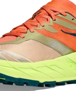 Hoka Women's Speedgoat 7 Persimmon/Neon Yuzu