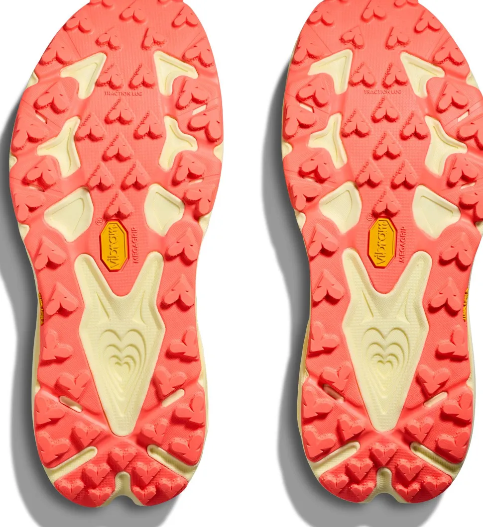 Hoka Women's Speedgoat 7 Vintage Yellow/Neon Flame