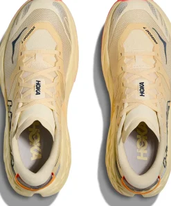 Hoka Women's Speedgoat 7 Vintage Yellow/Neon Flame