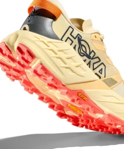 Hoka Women's Speedgoat 7 Vintage Yellow/Neon Flame