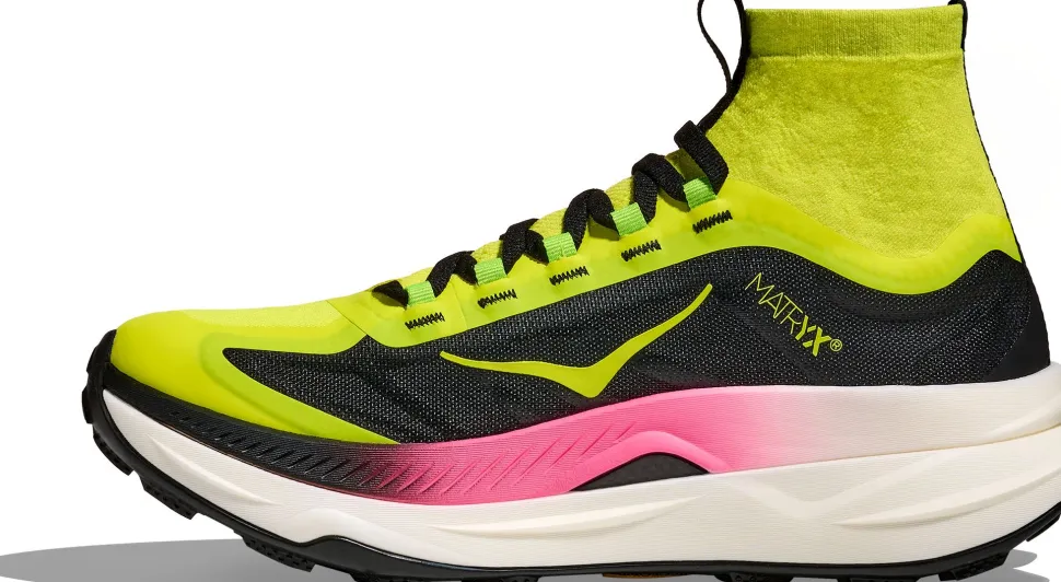 Hoka Women's Tecton X 3 Neon Hoka Citrus / Black