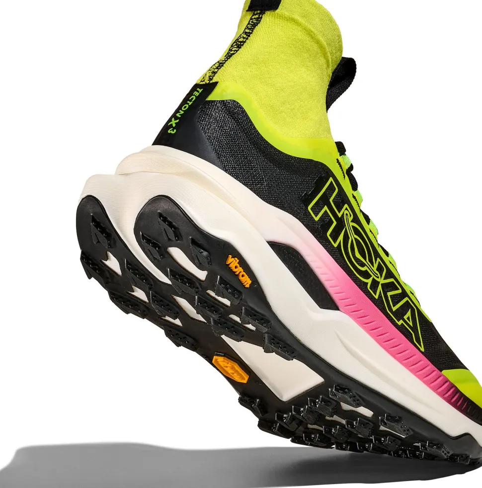 Hoka Women's Tecton X 3 Neon Hoka Citrus / Black