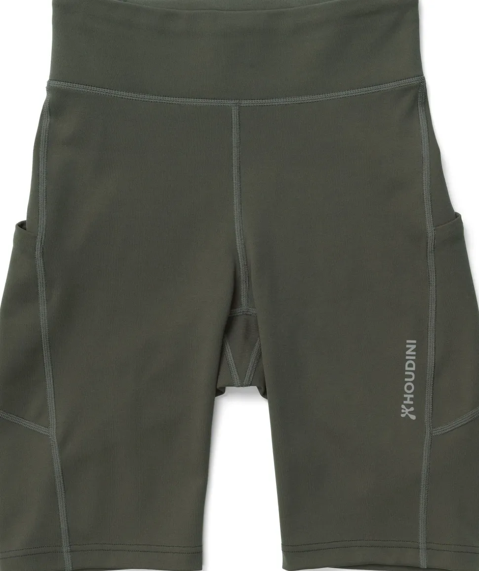 Houdini Women's Adventure Short Tights Baremark Green