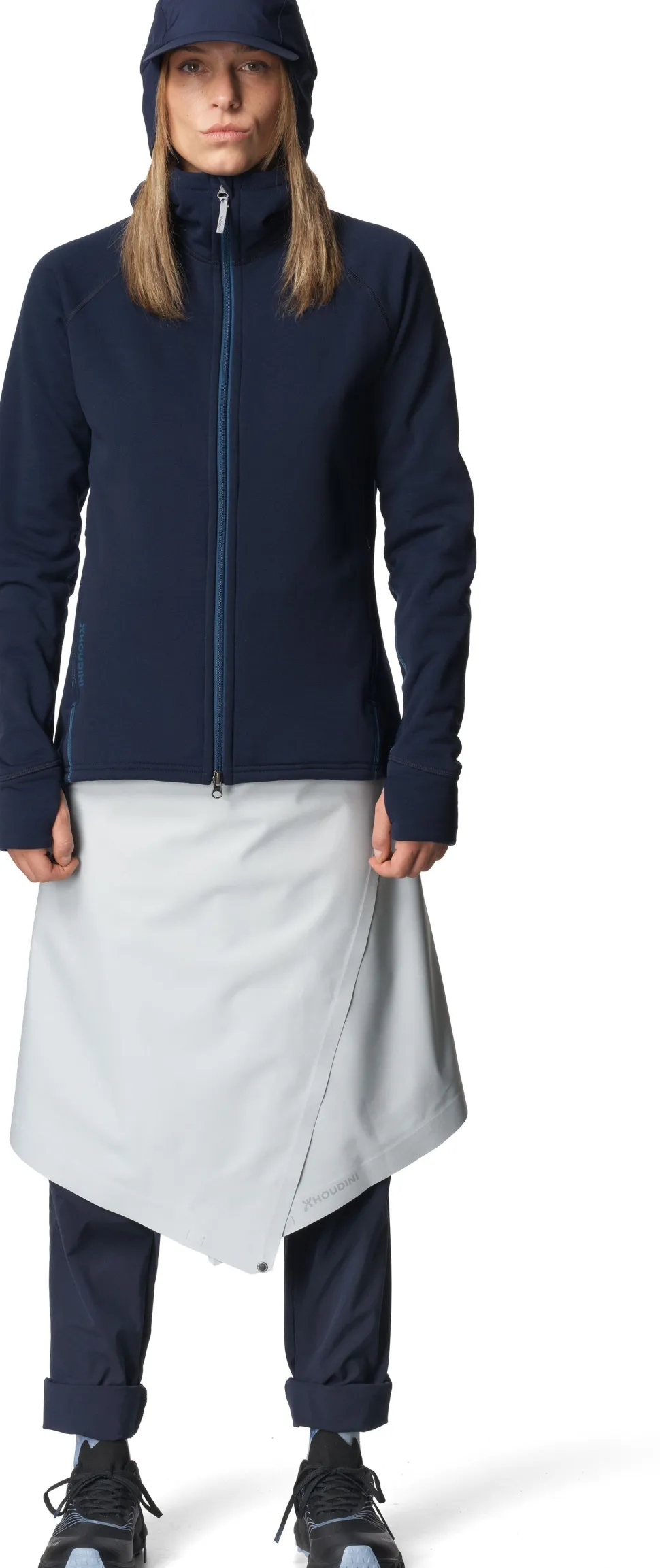 Houdini Women's Power Houdi Blue Illusion