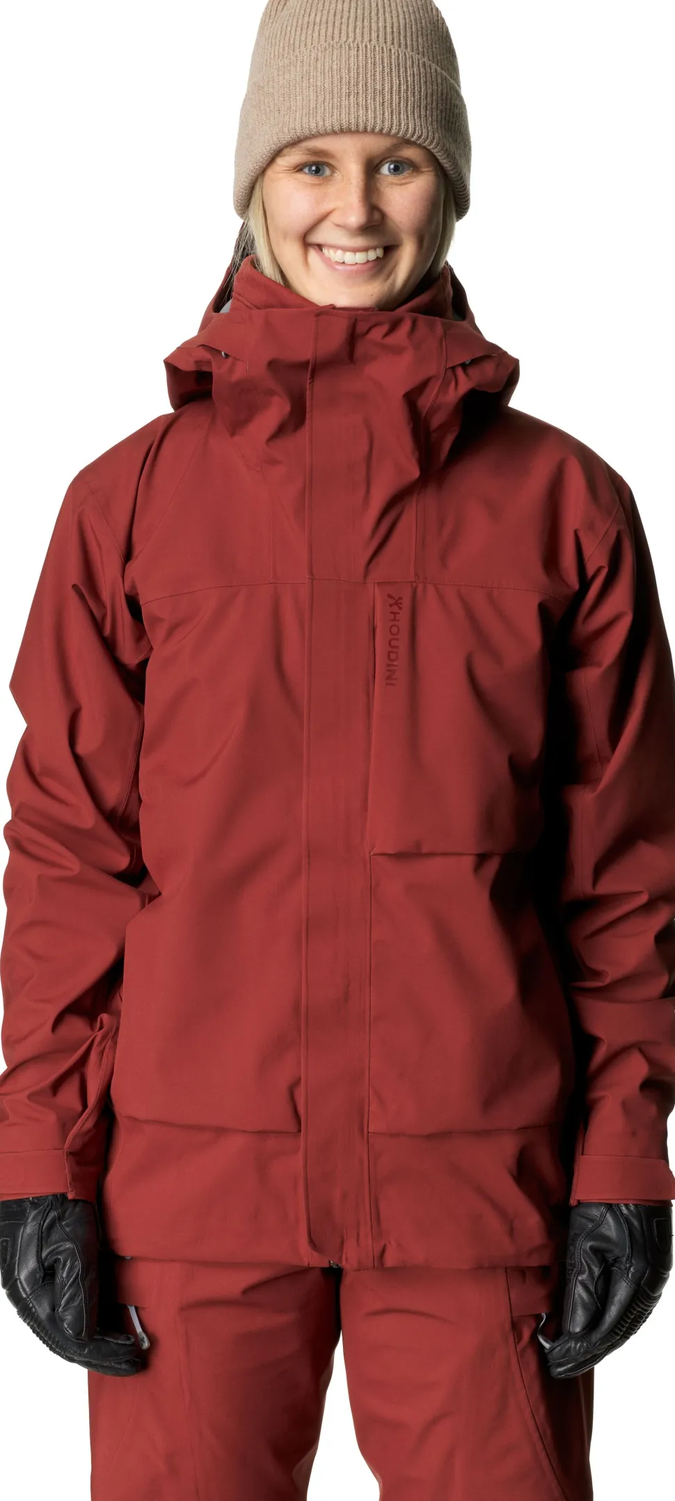 Houdini Women's Rollercoaster Jacket Deep Red