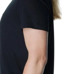 Houdini Women's Tree Message Tee True Black/Wave