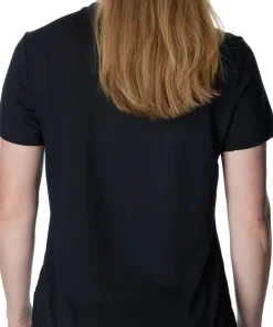 Houdini Women's Tree Message Tee True Black/Wave
