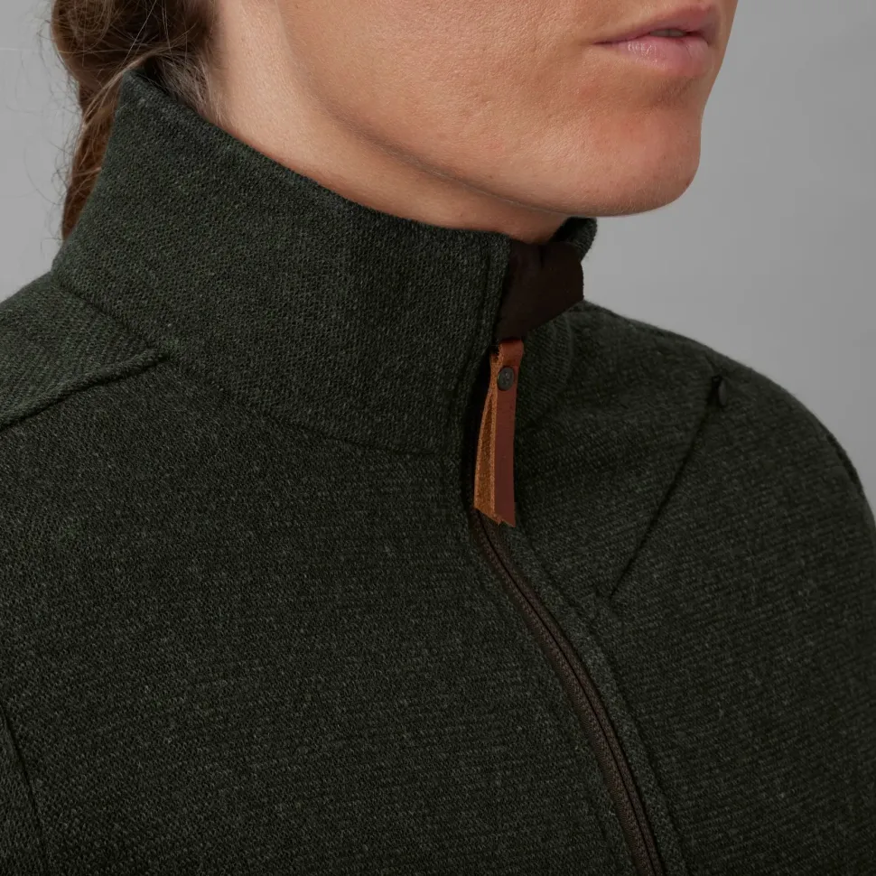 Härkila Women's Metso Full Zip Willow Green