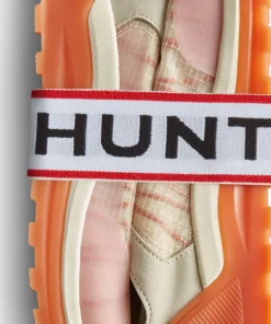 HUNTER Women's Travel Trainer Shaded White/Lichen Green/Skimming Stone/Coral Shade