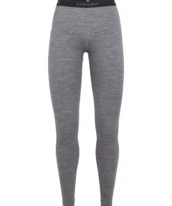Icebreaker Women's 200 Oasis Leggings Gritstone Heather