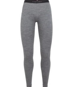 Icebreaker Women's 200 Oasis Leggings Gritstone Heather