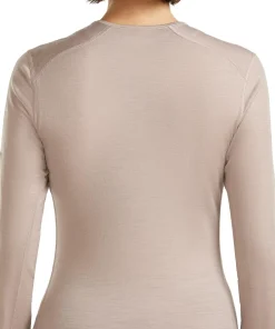 Icebreaker Women's 200 Oasis Long Sleeve Crewe Pink Quartz