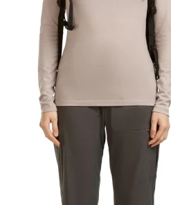 Icebreaker Women's 200 Oasis Long Sleeve Crewe Pink Quartz