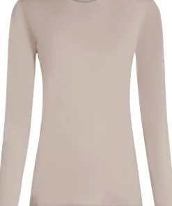 Icebreaker Women's 200 Oasis Long Sleeve Crewe Pink Quartz