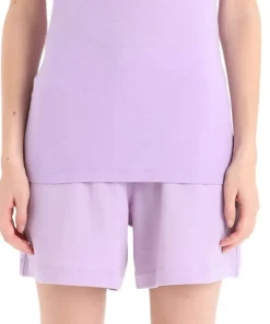 Icebreaker Women's Crush Shorts Purple Gaze