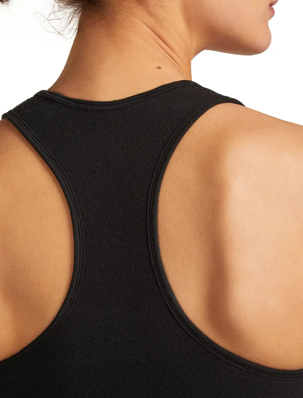 Icebreaker Women's Merino Blend 260 Zoneknit Seamless Bra Black