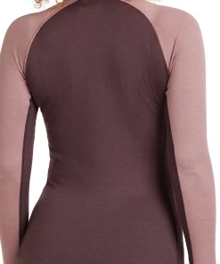 Icebreaker Women's Merino 260 ZoneKnit Long Sleeve Half Zip Java/Summit
