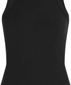 Icebreaker Women's Merino Rib Lotus Tank Black