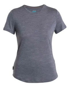 Icebreaker Women's Merino 125 Cool-Lite™ Sphere III Short Sleeve Tee Midnight Navy Heather