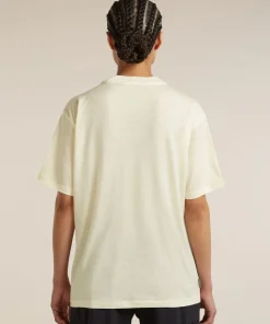 Icebreaker Women's Merino 150 Tech Lite Ss Relaxed Tee Undyed