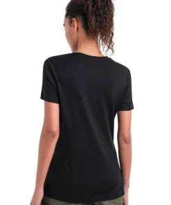 Icebreaker Women's Merino 150 Tech Lite III Short Sleeve Tee Black