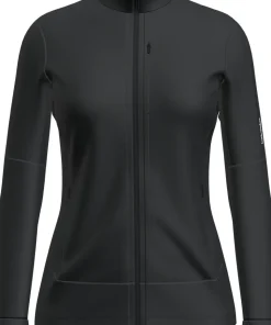 Icebreaker Women's Merino 260 Quantum Iv Longlseeve Zip Black