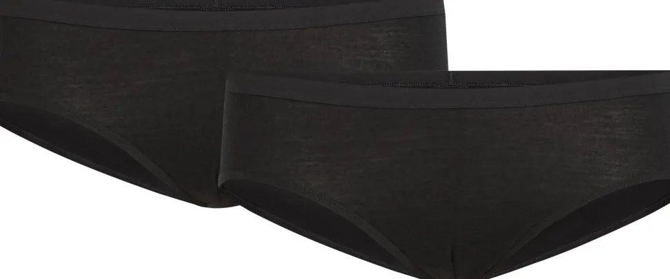 Icebreaker Women's Merino 150 Siren Hipkini 2-Pack Black