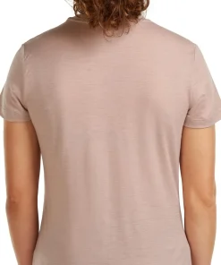 Icebreaker Women's Merino 150 Tech Lite III Short Sleeve Tee Pink Quartz