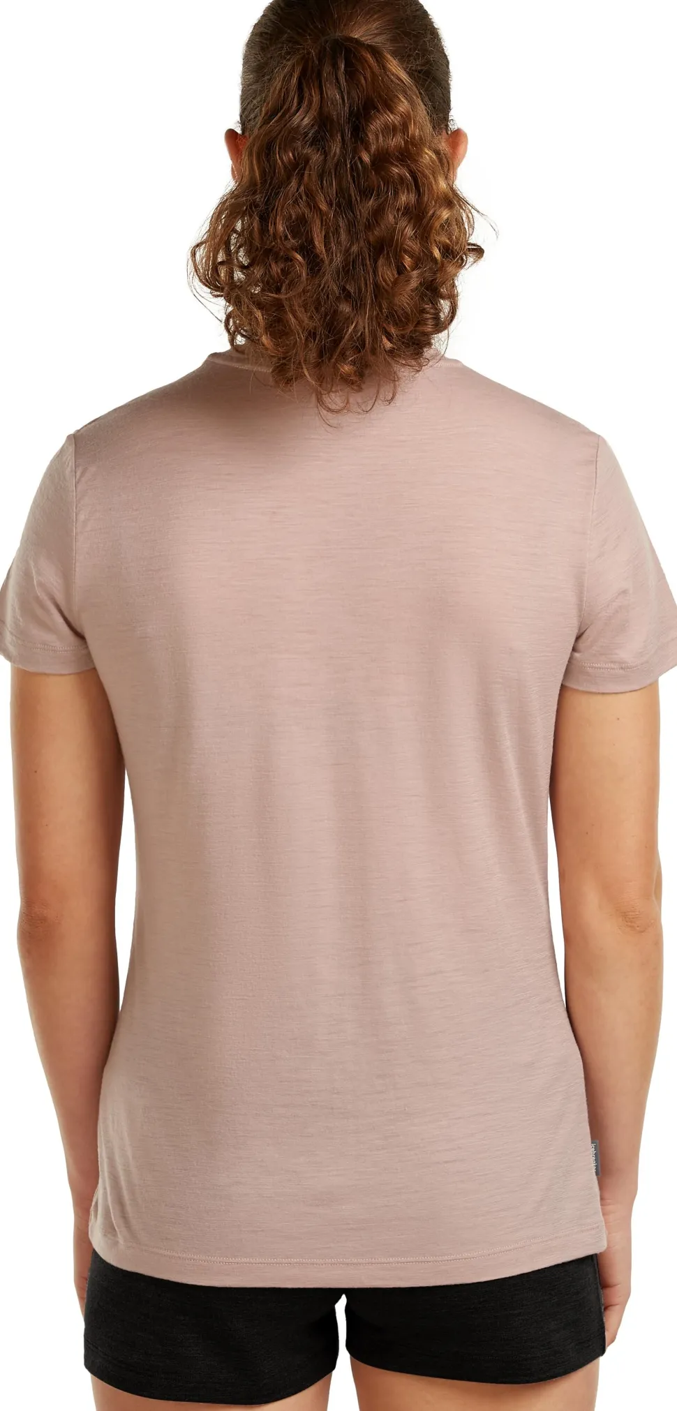 Icebreaker Women's Merino 150 Tech Lite III Short Sleeve Tee Pink Quartz