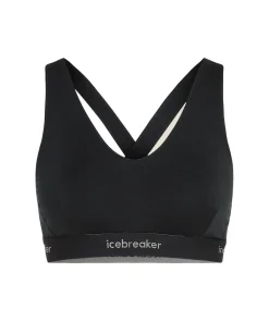 Icebreaker Women's Merino 125 Cool-Lite Sprite Racerback Bra Black