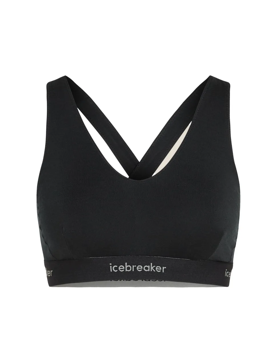Icebreaker Women's Merino 125 Cool-Lite Sprite Racerback Bra Black