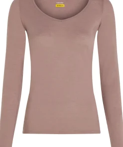 Icebreaker Women's Siren Long Sleeve Sweetheart Summit