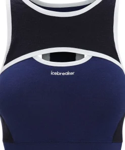 Icebreaker Women's Zoneknit™ Sport Bra Royal Navy/Midnight Navy