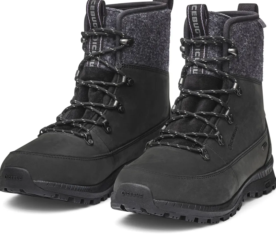 Icebug Unisex Adak ReWool NT Black/Grey
