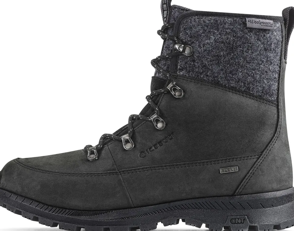 Icebug Unisex Adak ReWool NT Black/Grey
