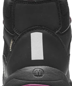 Icebug Women's Pace3 BUGrip GORE-TEX Black/Darkhibiscus
