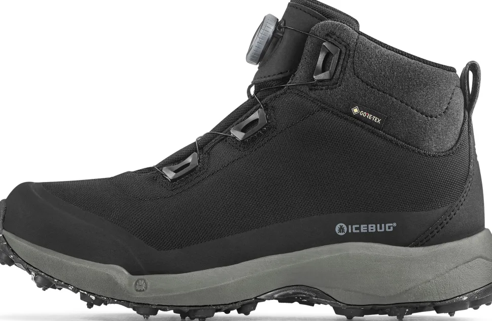 Icebug Women's Stavre BUGrip GORE-TEX Black/Granite