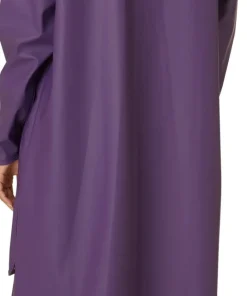 Ilse Jacobsen Women's Raincoat Detachable Hood Purple Rain