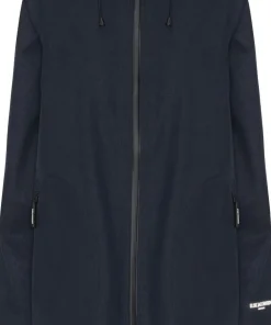 Ilse Jacobsen Women's Raincoat 135 Long Dark Indigo