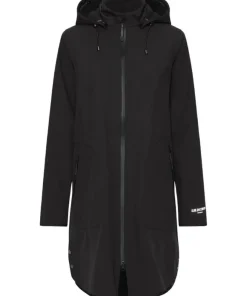 Ilse Jacobsen Women's Raincoat 128 Black