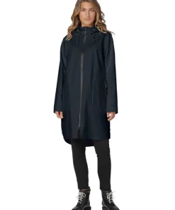 Ilse Jacobsen Women's Raincoat 128 Black
