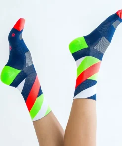 Incylence Running Loops High Navy Green Inferno