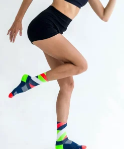 Incylence Running Loops High Navy Green Inferno