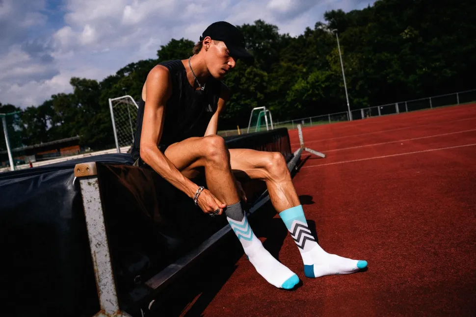 Incylence Running Volts High Cyan Black