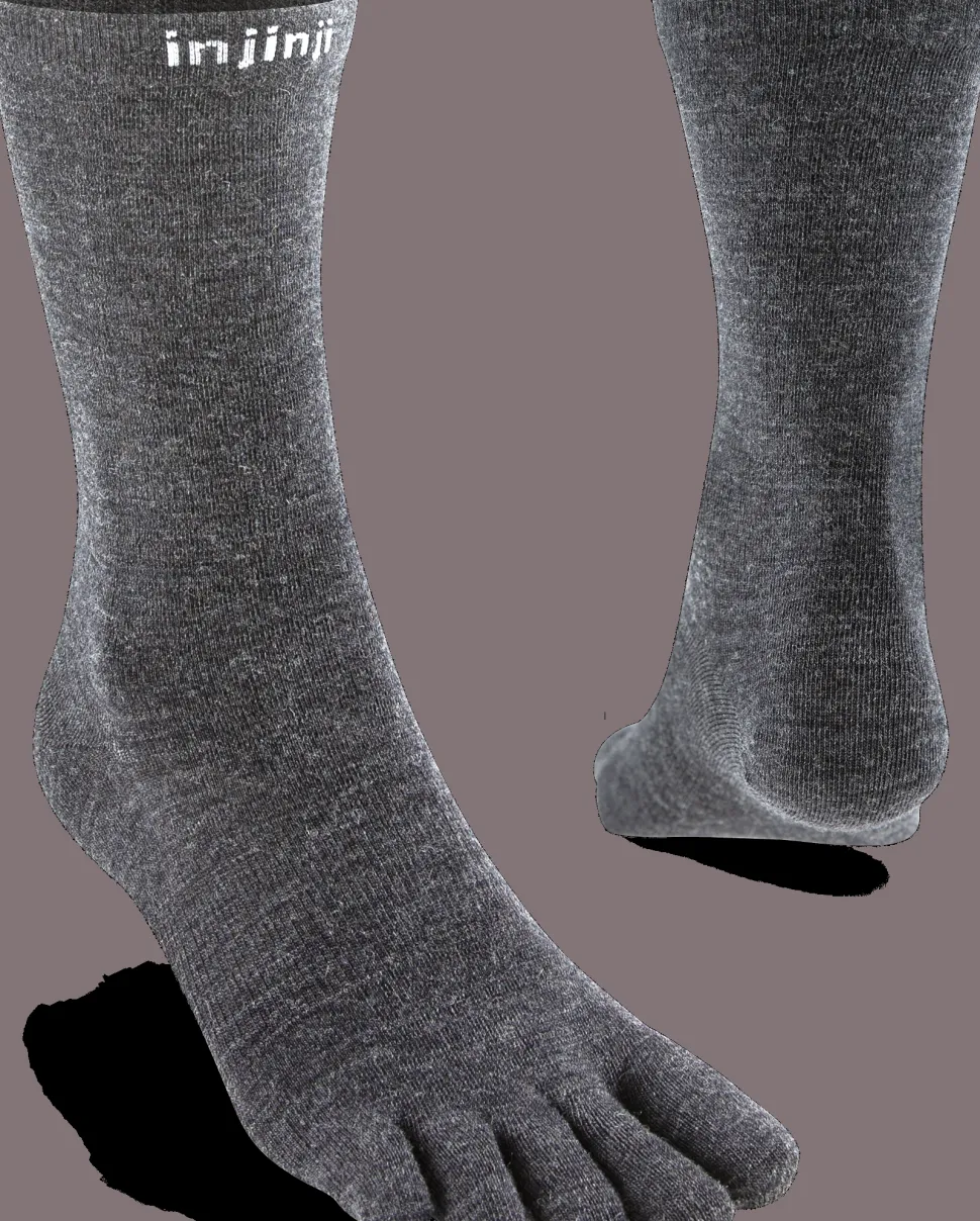 Injinji Liner Crew Wool Slate