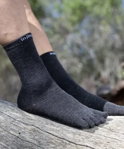 Injinji Liner Crew Wool Slate