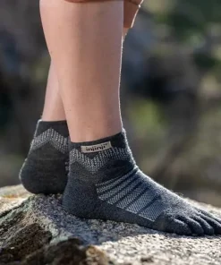 Injinji Outdoor Midweight Mini-Crew Wool Slate